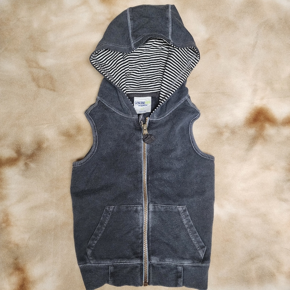 Oshkosh B'gosh Boys Hooded Vest, Sleeveless Hoodie (Genuine Kids)